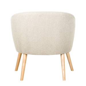 Fauteuil Ida I geweven stof beige