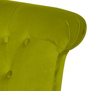 Fauteuil New Mill Microfibre - Vert gazon - Avec repose-pieds