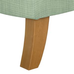 Sessel New Mill Webstoff Mint - Mit Hocker