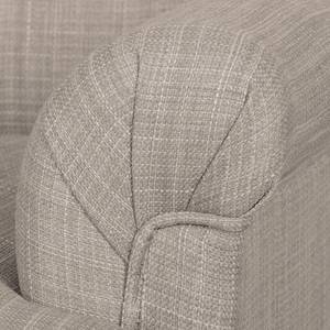 Fauteuil New Mill geweven stof Saharakleurig - Zonder hocker