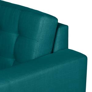 Fauteuil Nistra weefstof blauw groen