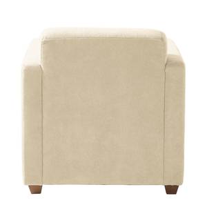 Fauteuil Odemira Tissu structuré - Beige clair