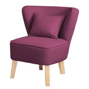 Fauteuil Oistins I Tissu - Mauve