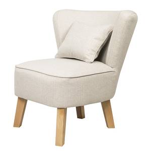 Fauteuil Oistins geweven stof - Beige