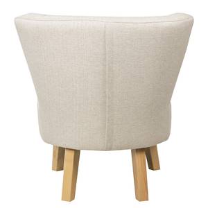 Fauteuil Oistins Tissu - Beige