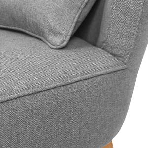 Fauteuil Oistins geweven stof - Grijs