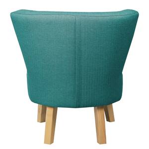 Fauteuil Oistins Tissu - Turquoise