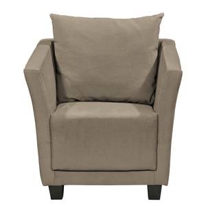 Fauteuil Ondara microvezel - Taupe