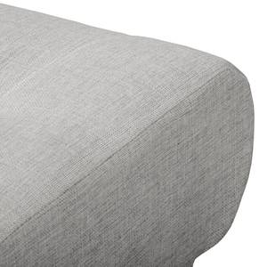 Fauteuil Outwell structuurstof - Platina - Met hocker