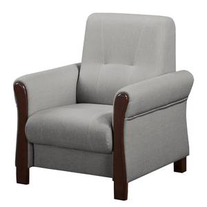 Fauteuil Outwell structuurstof - Platina - Zonder hocker