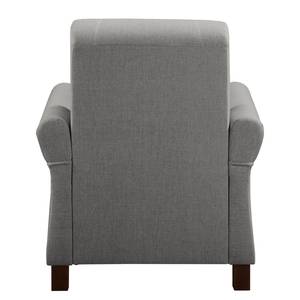 Fauteuil Outwell structuurstof - Platina - Zonder hocker