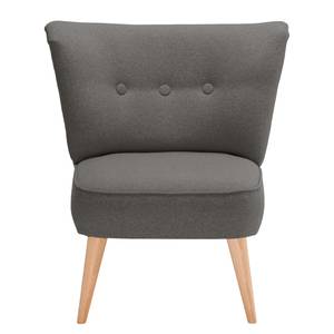 Fauteuil Bumberry Geweven stof Hanabi: Sahara grijs