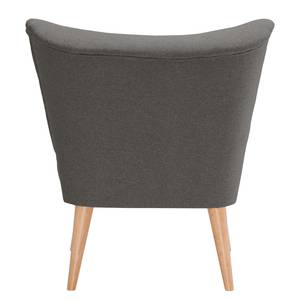 Fauteuil Bumberry Geweven stof Hanabi: Sahara grijs