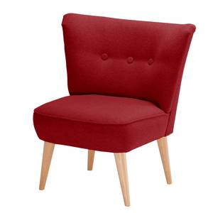 Fauteuil Panti Feutre - Tissu Hanabi: Rouge