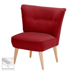 Fauteuil Panti Feutre - Tissu Hanabi: Rouge