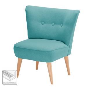 Fauteuil Panti Feutre - Tissu Hanabi: Turquoise