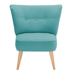 Fauteuil Bumberry Geweven stof Hanabi: Turquoise