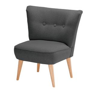 Fauteuil Panti Feutre - Tissu Hanabi: Anthracite