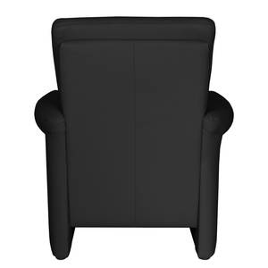 Fauteuil Patay Cuir véritable Noir