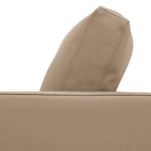 Fauteuil Portobello Cuir véritable Cuir véritable Gad : Taupe - Luge