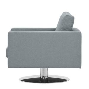 Draaifauteuil Portobello geweven stof Stof Selva: Grijs