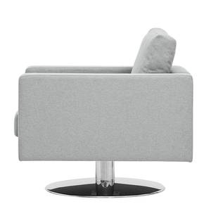 Fauteuil pivotant Portobello Tissu Tissu Selva : Gris argenté