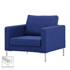 Sessel Portobello Webstoff Stoff Ramira: Blau - Eckig