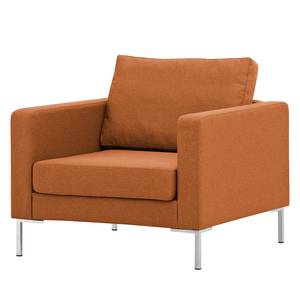 Fauteuil Portobello Tissu Tissu Milan : Marron rouille - Angulaire