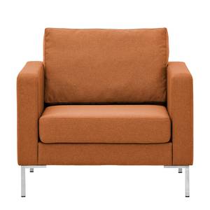 Fauteuil Portobello Tissu Tissu Milan : Marron rouille - Angulaire