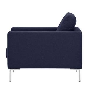 Fauteuil Portobello Tissu Tissu Milan : Bleu foncé - Angulaire