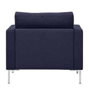 Fauteuil Portobello Tissu Tissu Milan : Bleu foncé - Angulaire