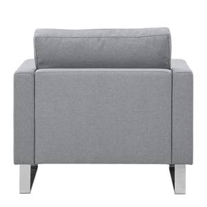 Sessel Portobello Webstoff Stoff Ramira: Silber - Kufen