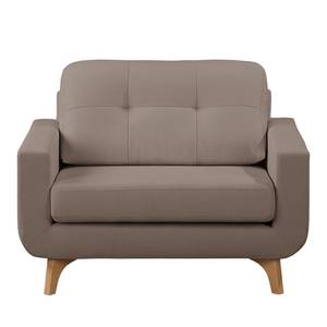 Fauteuil Postville structuurstof - Latte Macchiattokleurig