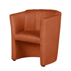 Fauteuil Rex oranje microvezel