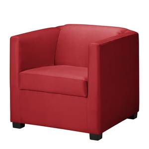 Fauteuil Richmond Cuir synthétique - Rouge