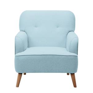 Fauteuil Rickman microvezel - Pastelblauw