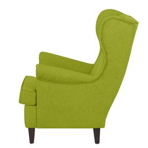 Fauteuil Roma vlakweefsel - Limegroen