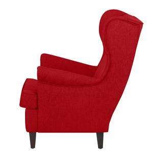 Fauteuil Roma vlakweefsel - Rood