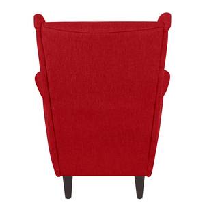 Fauteuil Roma vlakweefsel - Rood