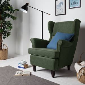 Fauteuil Roma Microfibre - Vert olive