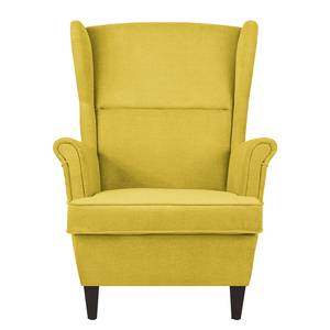 Fauteuil Roma microvezel - Mosterdgeel