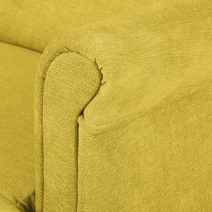 Fauteuil Roma Microfibre - Jaune moutarde