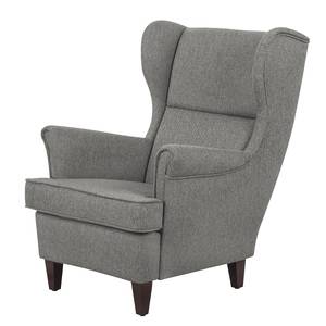 Fauteuil Roma structuurstof - grijs