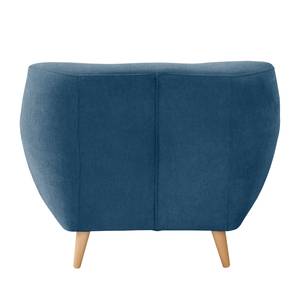 Fauteuil Rometta microvezel - Jeansblauw