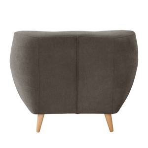 Fauteuil Rometta microvezel - Kleibruin