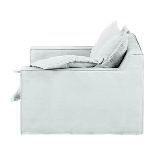 Fauteuil Rouen Tissu beige - Gris clair