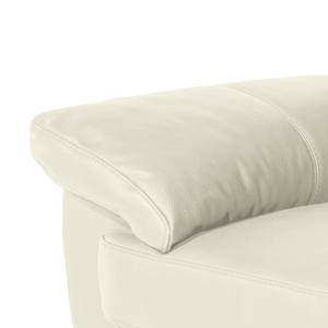 Fauteuil Royal Cuir synthétique - Blanc vieilli