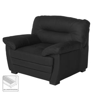 Fauteuil Royal Cuir synthétique - Noir