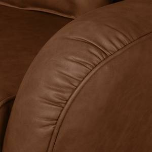 Fauteuil Sambesi kunstleer - Chocoladebruin - Met hocker