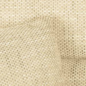 Ohrensessel Sambesi Strukturstoff Beige - Mit Hocker